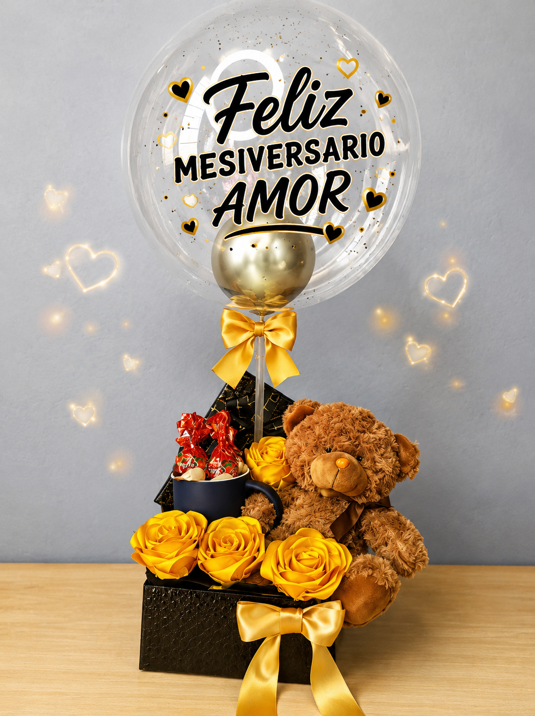 🎈🌹 Box de Mesiversario 💖